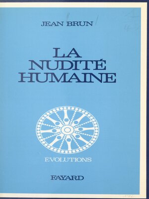 cover image of La nudité humaine